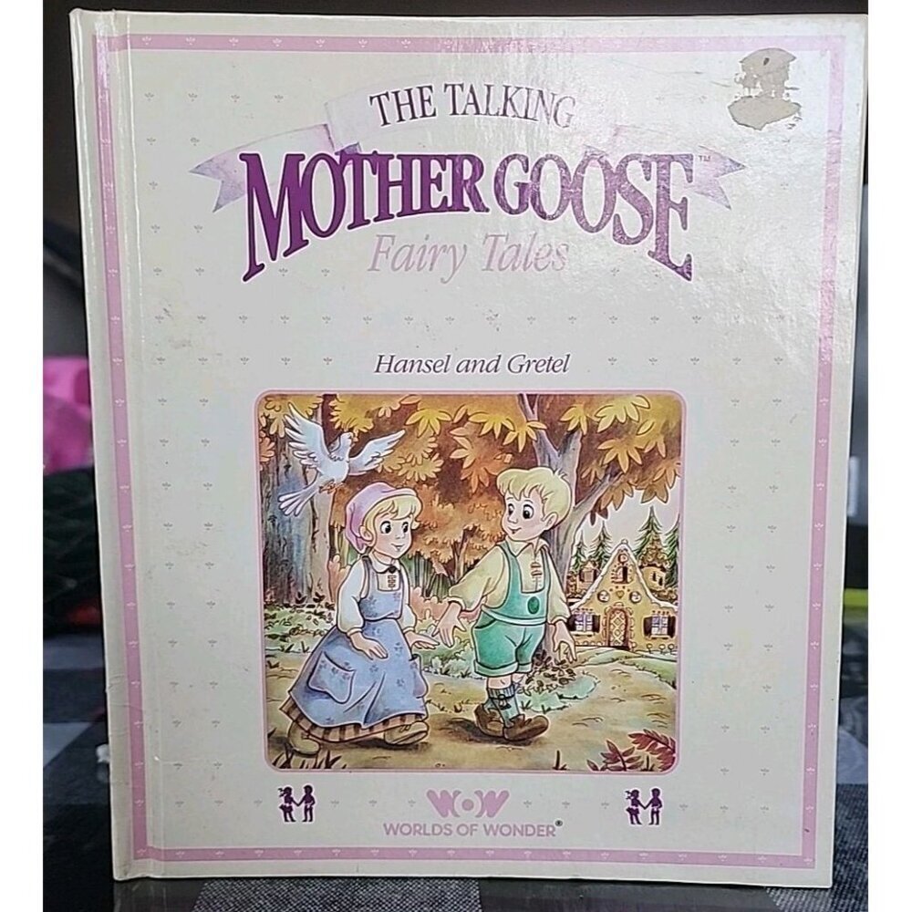 Talking Mother Goose Book Vintage Fairy Tales Hansel And Gretel Book Only